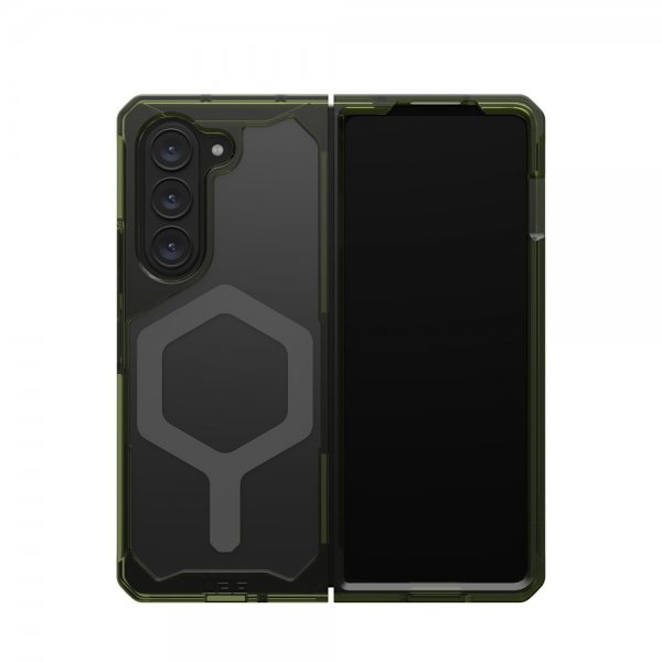 Urban Armor Gear (UAG) Samsung Galaxy Z Fold 5 Cover Plyo Pro MagSafe Olive/Space Grey