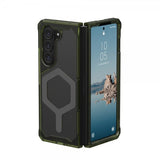 Urban Armor Gear (UAG) Samsung Galaxy Z Fold 5 Cover Plyo Pro MagSafe Olive/Space Grey