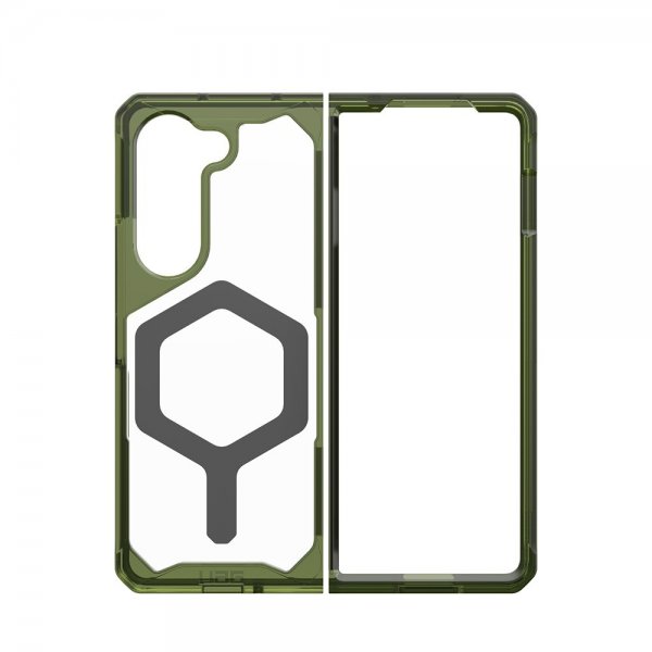 Urban Armor Gear (UAG) Samsung Galaxy Z Fold 5 Cover Plyo Pro MagSafe Olive/Space Grey