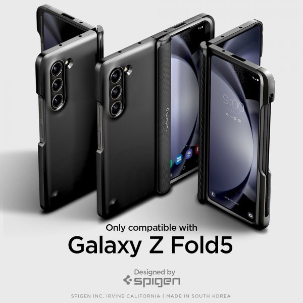 Spigen Samsung Galaxy Z Fold 5 Cover Slim Armor Pro Pen Edition Sort