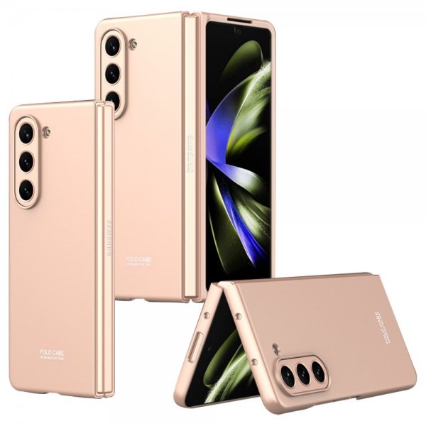 GKK Samsung Galaxy Z Fold 5 Cover Slim Rosaguld