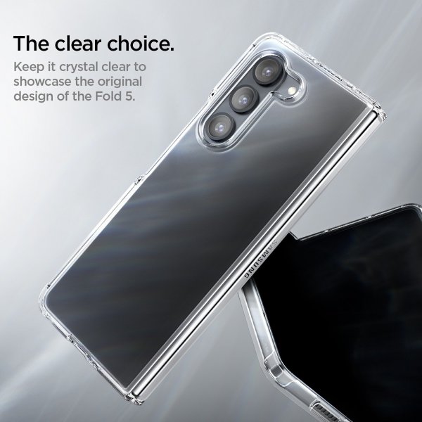 Spigen Samsung Galaxy Z Fold 5 Cover Ultra Hybrid Crystal Clear