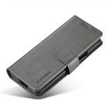 Lc.Imeeke Samsung Galaxy Z Fold 6 Etui med Kortlomme Standerfunktion Grå