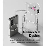 Ringke Samsung Galaxy Z Fold 6 Cover Fusion Magnetic Transparent