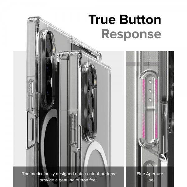 Ringke Samsung Galaxy Z Fold 6 Cover Fusion Magnetic Transparent