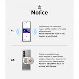 Ringke Samsung Galaxy Z Fold 6 Cover Fusion Magnetic Transparent