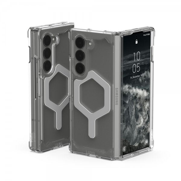 Urban Armor Gear (UAG) Samsung Galaxy Z Fold 6 Cover Plyo Pro MagSafe Ice/Silver