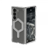 Urban Armor Gear (UAG) Samsung Galaxy Z Fold 6 Cover Plyo Pro MagSafe Ice/Silver