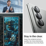 Spigen Samsung Galaxy Z Fold 7 Kamerabeskyttelse GLAS.tR EZ Fit Optik Pro 2-pak Sort