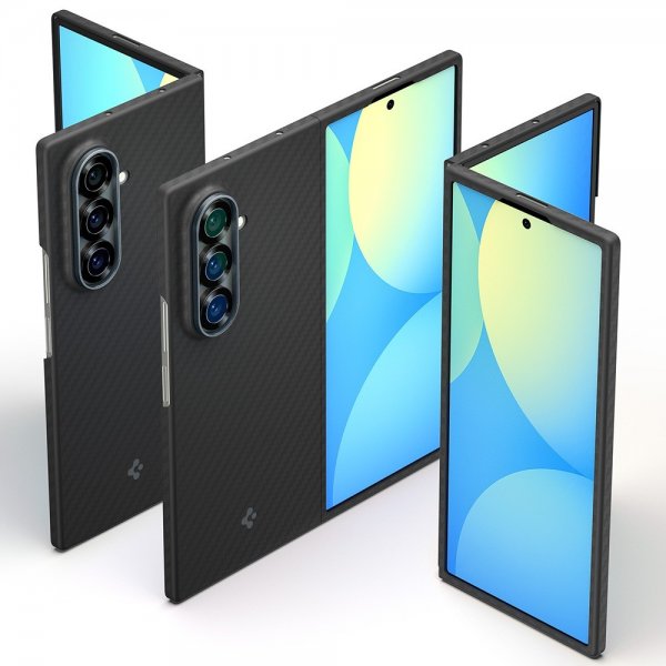 Spigen Samsung Galaxy Z Fold 7 Cover Air Skin Aramid Sort
