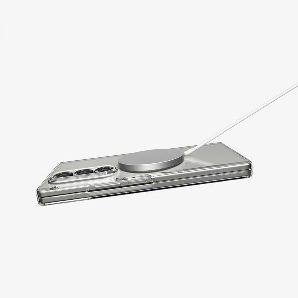 Spigen Samsung Galaxy Z Fold 7 Cover Air Skin MagFit Klar Hvid