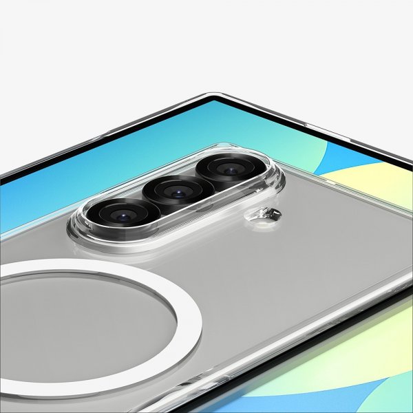 Spigen Samsung Galaxy Z Fold 7 Cover Air Skin MagFit Klar Hvid