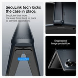 Spigen Samsung Galaxy Z Fold 7 Cover Slim Armor Pro MagFit Metal Slate