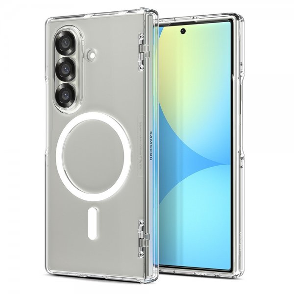 Spigen Samsung Galaxy Z Fold 7 Cover Ultra Hybrid Pro MagFit Clear White