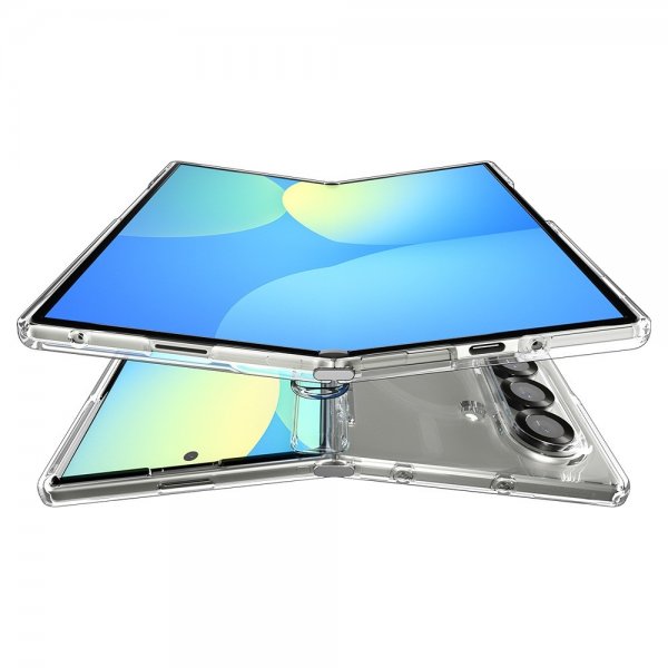 Spigen Samsung Galaxy Z Fold 7 Cover Ultra Hybrid Pro MagFit Clear White