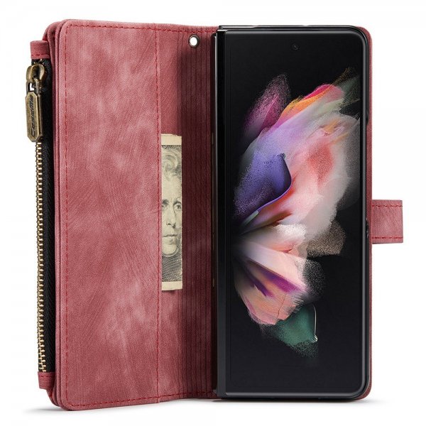 CaseMe Samsung Galaxy Z Fold3 Cover C30 Series Rød