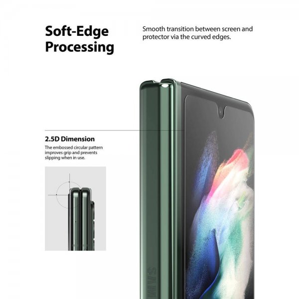 Ringke Samsung Galaxy Z Fold3 Skærmbeskyttelse Cover Display Protector Glass