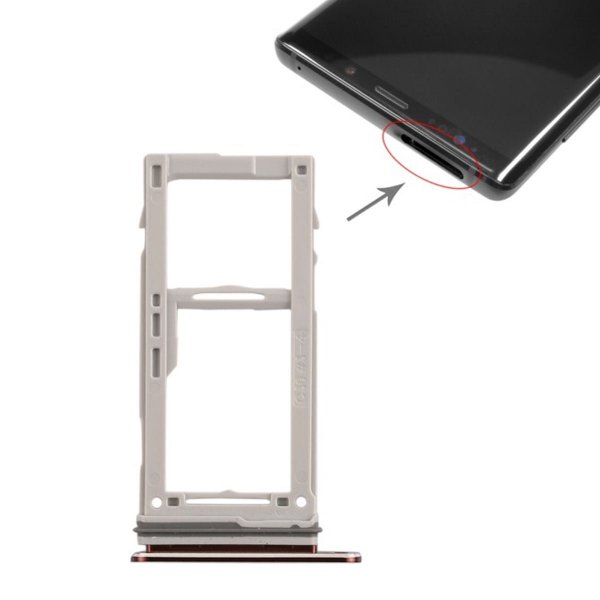 Samsung Note 9 (SM-N960F) Simkortholder - Guld