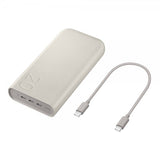 Samsung Original Powerbank Batteripakke 20 000 mAh 45W Beige