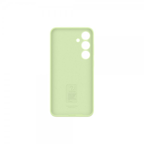 Samsung Original Galaxy S24 Plus Cover Silikone Cover Lysegrøn