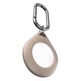 KeyBudz AirTag Holder Secure Dock 2-pak Sandbeige