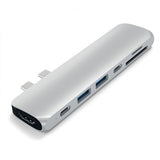 Satechi Type-C Pro Hub Adapter Sølv