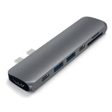 Satechi Type-C Pro Hub-adapter Space Gray