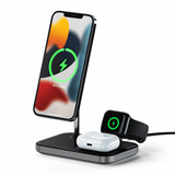 Satechi 3-i-1 magnetisk MagSafe trådløs opladerstander