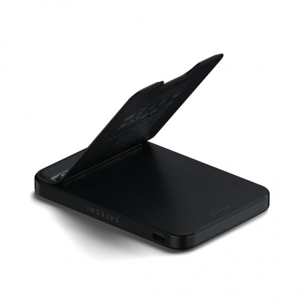 Satechi On-the-Go Qi2 5K MagSafe-powerbank med Stander Sort