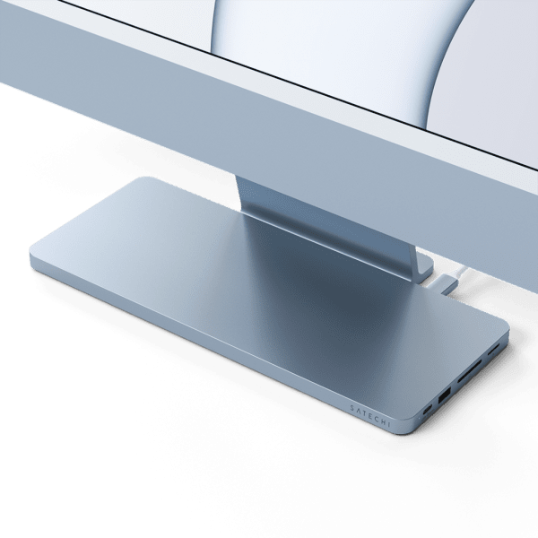 Satechi Universal Adapter USB-C Slim Dock 24" iMac Blå