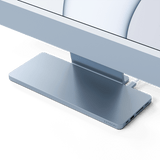 Satechi Universal Adapter USB-C Slim Dock 24" iMac Blå