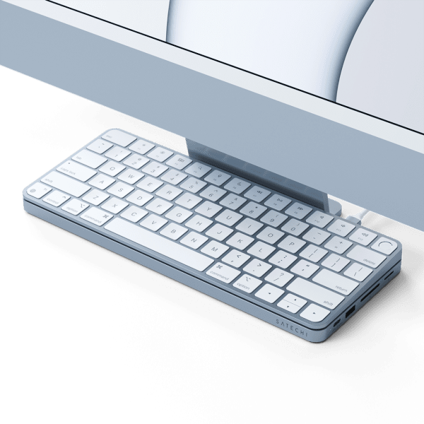 Satechi Universal Adapter USB-C Slim Dock 24" iMac Blå