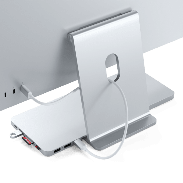 Satechi Universal Adapter USB-C Slim Dock 24” iMac Sølv