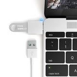 Satechi USB-C til USB-A 3.0 Adapter Sølv