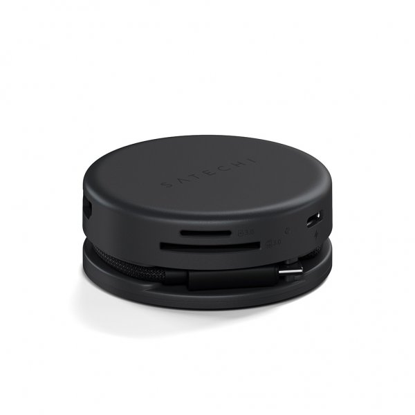 Satechi OntheGo 7-i-1 Multiport-adapter Space Black