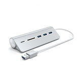 Satechi Aluminium USB 3.0 Hub & Kortlæser
