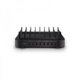 ALOGIC 8-ports USB-ladestation Sort