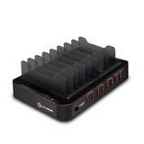 ALOGIC 8-ports USB-ladestation Sort