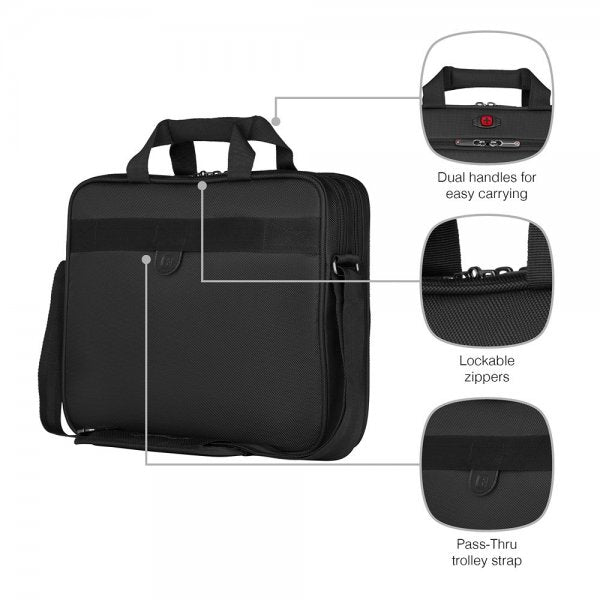 Wenger Sensor 16" Computertaske Sort