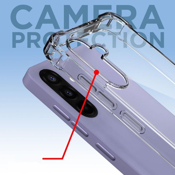 Samsung Galaxy A57 Cover Stødsikkert Gennemsigtigt