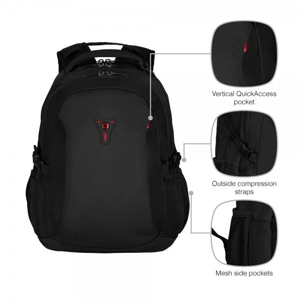 Wenger Sidebar 16" Deluxe computerrygsæk sort