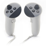 Dobbelt Meta Quest 3 VR Controller Silikonskal og Tommelfingergreb