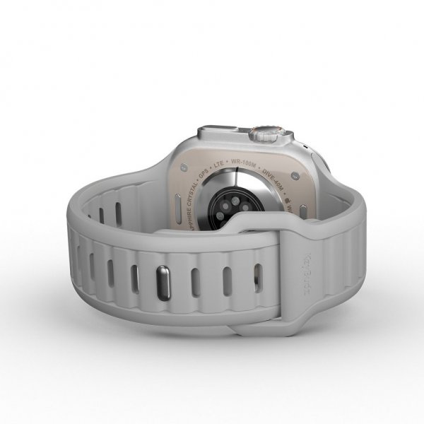 KeyBudz Apple Watch 44/45/46mm/Apple Watch Ultra Armbånd Journey Stone Grey
