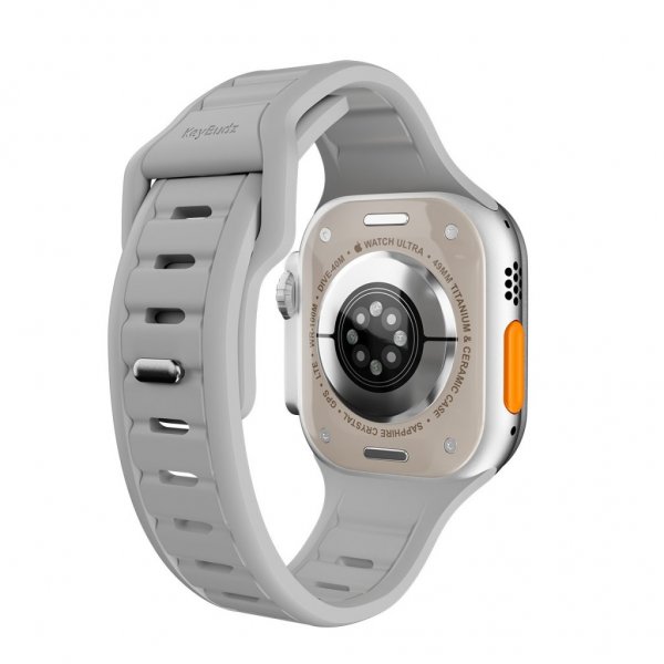 KeyBudz Apple Watch 44/45/46mm/Apple Watch Ultra Armbånd Journey Stone Grey