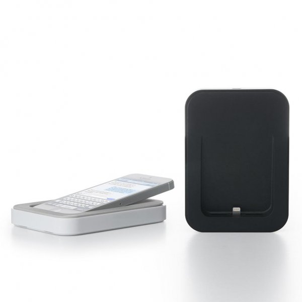 Bluelounge Saidoka iPhone SE 2016/ 5 / 5s Opladerdock Svart