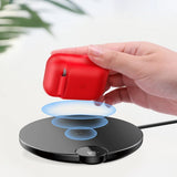 Baseus AirPods 1/2 Cover Silikone Rød