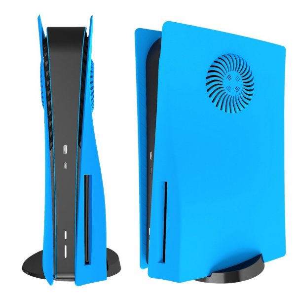 Skal til PlayStation 5 Disc Edition Spillekonsol Blå