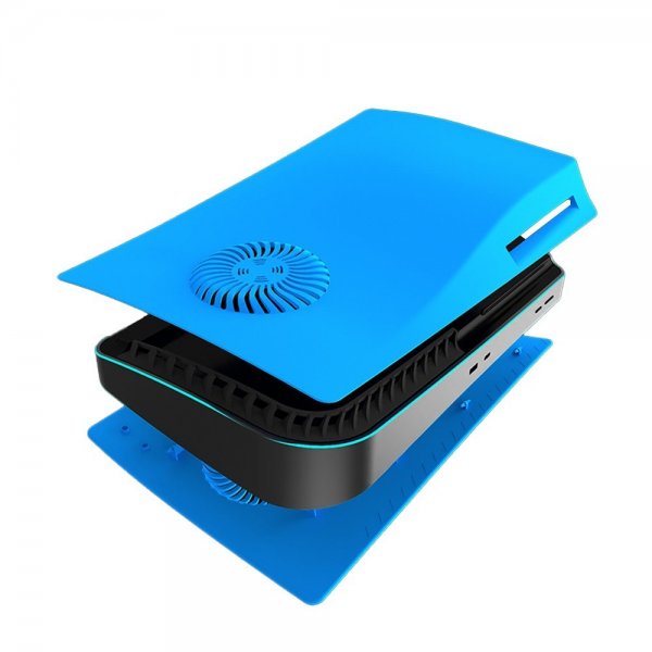 Skal til PlayStation 5 Disc Edition Spillekonsol Blå