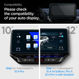 Spigen Skærmbeskyttelse GLAS.tR EZ FIT Anti-Glare Volkswagen ID.4 10"