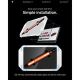 Spigen Skærmbeskyttelse GLAS.tR EZ Fit Tesla Model Y (2025/2026)/Model 3 (2024/2025/2026)